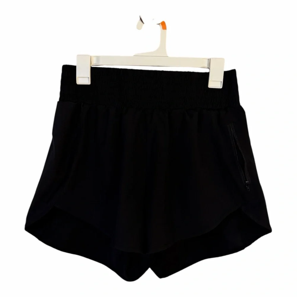 Women's Black Running Shorts